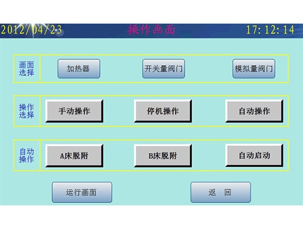 操作界面